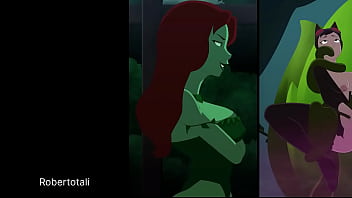 Cat and bat corrupted by poison ivy to take over gotham city Cat and bat corrupted by poison ivy to take over gotham city
