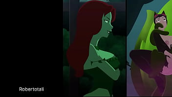 Cat and bat corrupted by poison ivy to take over gotham city