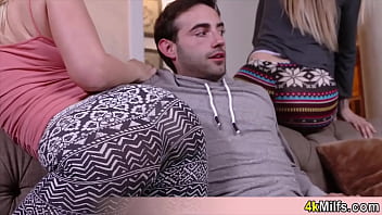 When my stepma bring over a friend for fucking