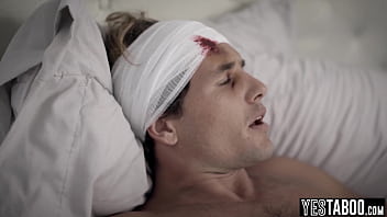 Big tits curvy mature cougar fools a big dick stud and rides his boner