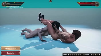 Luna vs jerle nf3d mixed sex battle maledom