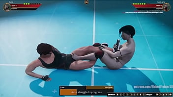 Luna vs jerle nf3d mixed sex battle maledom