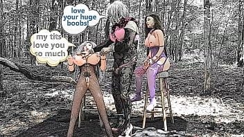Sissy Crossdresser Playing With 2 Blow Up Dolls Cartoon #1 thumbnail