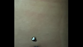 Exploring this sexy belly button with its piercing up close