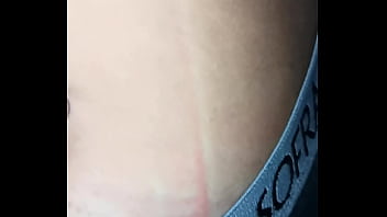 Exploring this sexy belly button with its piercing up close