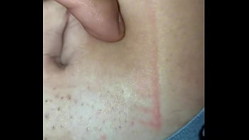 Exploring this sexy belly button with its piercing up close