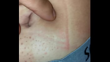 Exploring this sexy belly button with its piercing up close