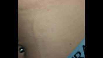 Exploring this sexy belly button with its piercing up close