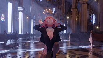 Vtuber strips & dances to kpop mmd