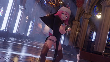 Vtuber strips & dances to kpop mmd