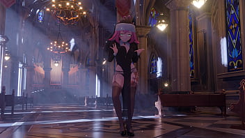 Vtuber strips & dances to kpop mmd