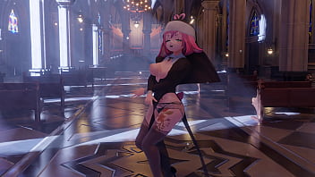 Vtuber strips & dances to kpop mmd