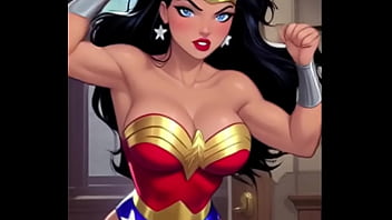 Mixed video with wonderwomen music part 1 animation hentai anime dc ai