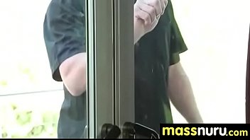 Babe fires nuru massage 19