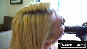 Sexy blonde cock slut rharri rhound first scene ever