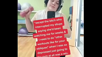 I never see other people as competition at the gym i'm always hoping we all we reach our personal goals *except that on