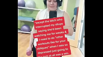 I never see other people as competition at the gym i'm always hoping we all we reach our personal goals *except that on