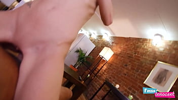 Fresh & innocent a petite blonde teen nailed in pov