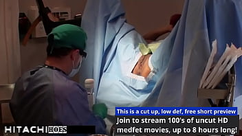 Freshman gets mandatory hitachi orgasm from doctor tampa daisy ducati