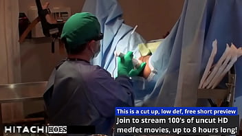 Freshman gets mandatory hitachi orgasm from doctor tampa daisy ducati