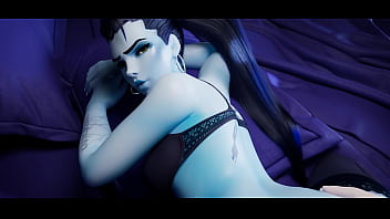 Widowmaker takes it from behind and enjoys it