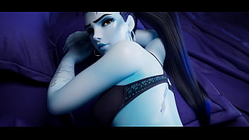 Widowmaker takes it from behind and enjoys it