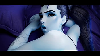 Widowmaker takes it from behind and enjoys it