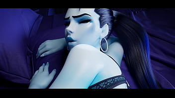 Widowmaker takes it from behind and enjoys it