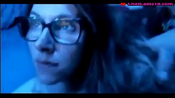 Sexy brunette hairjob hair blowjob and cum in hair