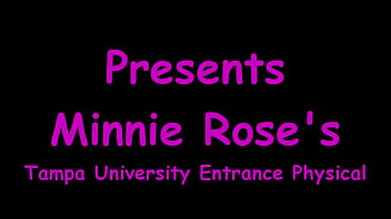 Tampa university entrance physical minnie rose