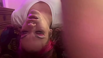 Princess gets throated by hellish’s long cock