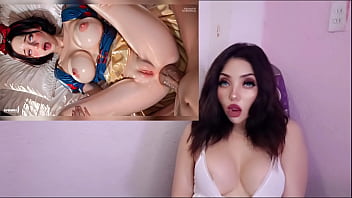 Princesa recibe un duro anal intenso y mojado masturbandome con ia