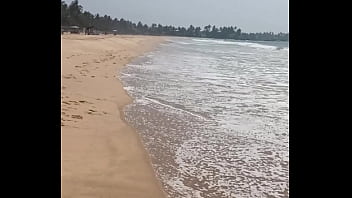 Peeing on the public beach