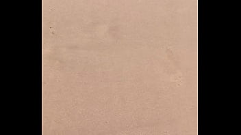 Peeing on the public beach