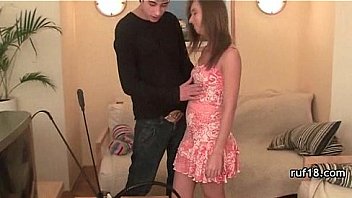 Teen With Nice Butt Gets Her Ass Rammed Really Hard thumbnail