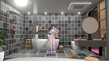 St louis azur lane hentai bathroom undress dance tell me song big boobs mmd 3d green hair clip St louis azur lane hentai bathroom undress dance tell me song big boobs mmd 3d green hair clip