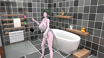 St louis azur lane hentai bathroom undress dance tell me song big boobs mmd 3d green hair clip St louis azur lane hentai bathroom undress dance tell me song big boobs mmd 3d green hair clip