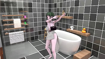 St louis azur lane hentai bathroom undress dance tell me song big boobs mmd 3d green hair clip St louis azur lane hentai bathroom undress dance tell me song big boobs mmd 3d green hair clip