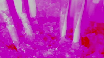 Lesbian foot worship in messy jelly