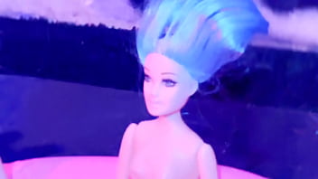 Lesbian foot worship in messy jelly