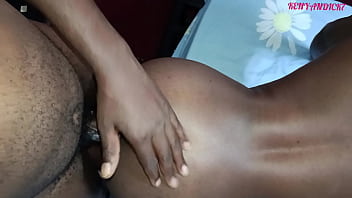 Doggstle fucking ebony cute pussy and creams full clip on sheer