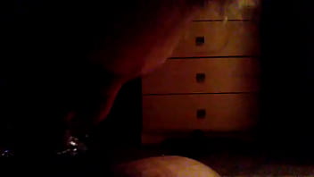 Sloppy blowjob on house arrest