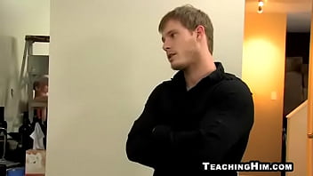 Horny Painter Sucks And Tugs A Rock Hard Cock thumbnail