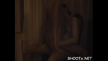 Remarkable brunette tanya expertly handles a packing monster