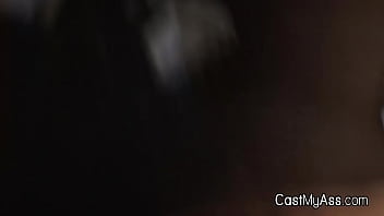 Oral audition with hot latina