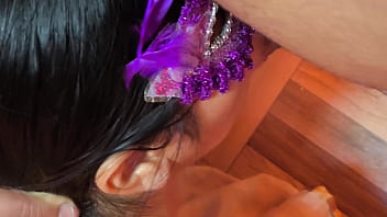 Mujer caliente le gusta chupar