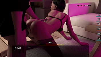 Dreams of desire alex fucked alice's pussy and ass hole and cummed insider her ass in the beginning she gave him a foot job