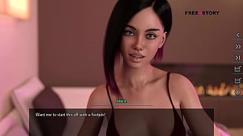 Dreams of desire alex fucked alice's pussy and ass hole and cummed insider her ass in the beginning she gave him a foot job