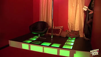 Following a brief conversation about music these individuals engaged in vigorous anal intercourse inside the confines of the studio