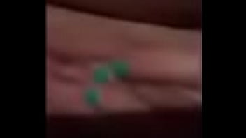 Gurl playing with puss